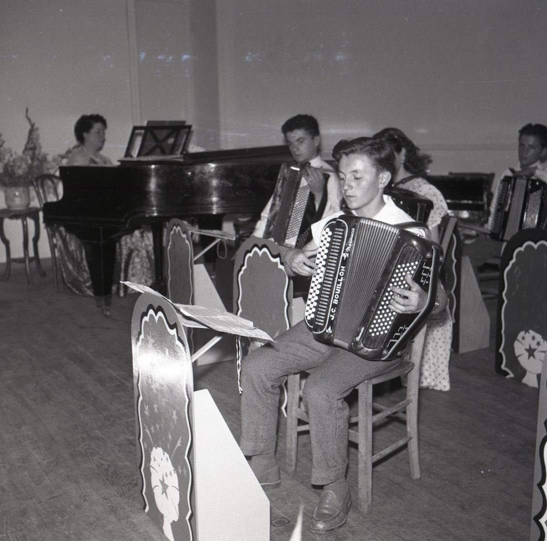Récital d'accordéon des élèves de Lucie Lemaire.